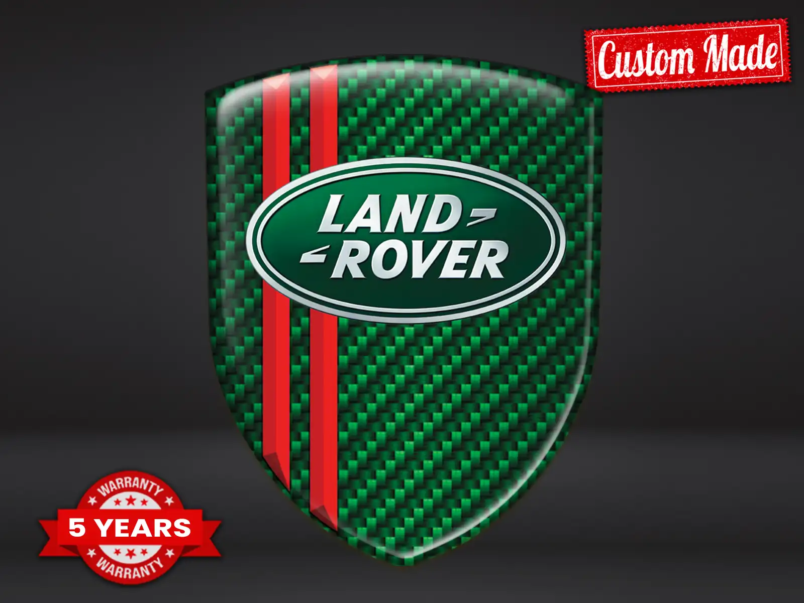 Land Rover Autocollants Pare-Brise Auto Édition Course Pro